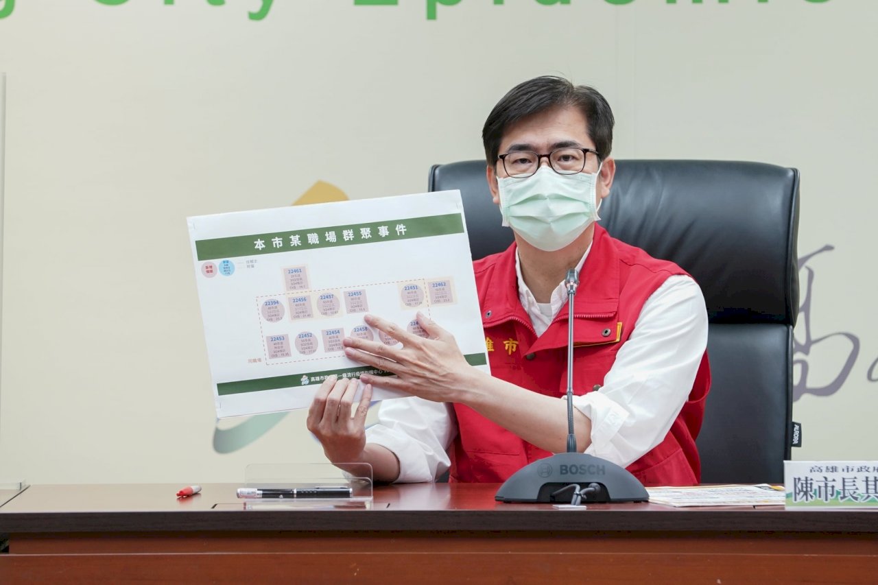 台湾の新型コロナ市中感染15人、うち13人は高雄市