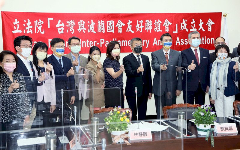 「台波友好議員連盟」発足、ポーランド：台湾は最大の盟友