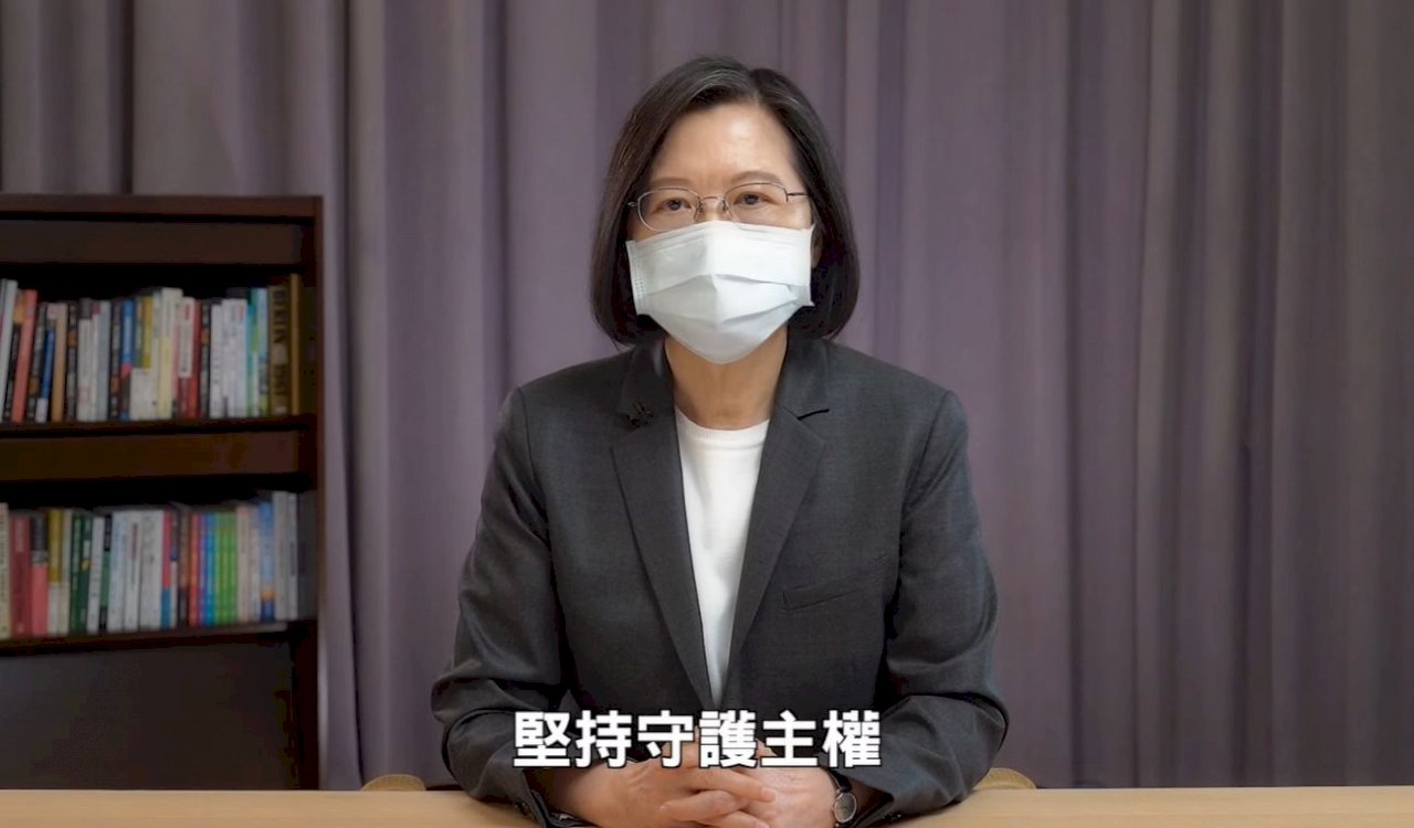 ウクライナ情勢から台湾を見る、蔡・総統「主権と民主を守る」