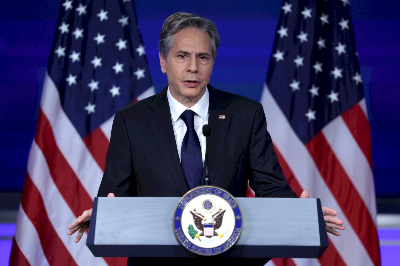 ブリンケン米国務長官、台湾への威圧で中国を批判
