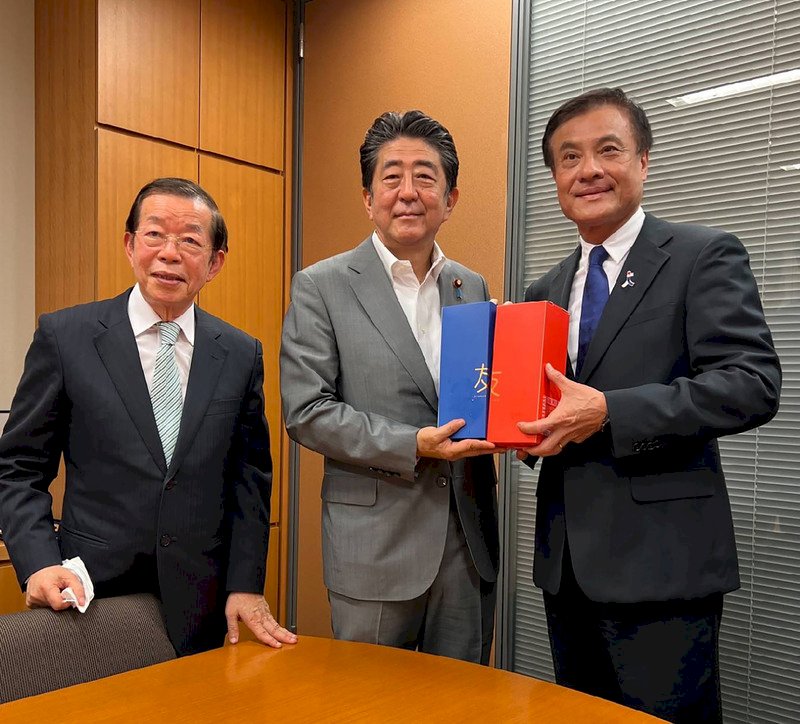安倍元首相が死亡、謝長廷・駐日代表＝安倍氏は台湾の最も重要な友人