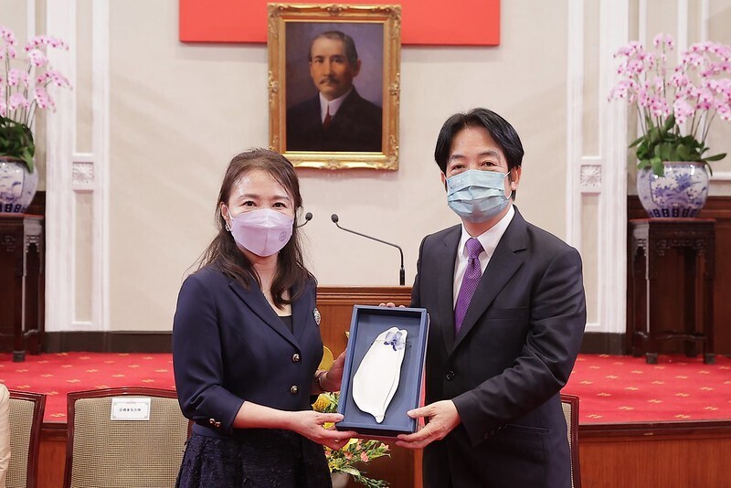 賴清徳・副総統＝女性は台湾進化の力