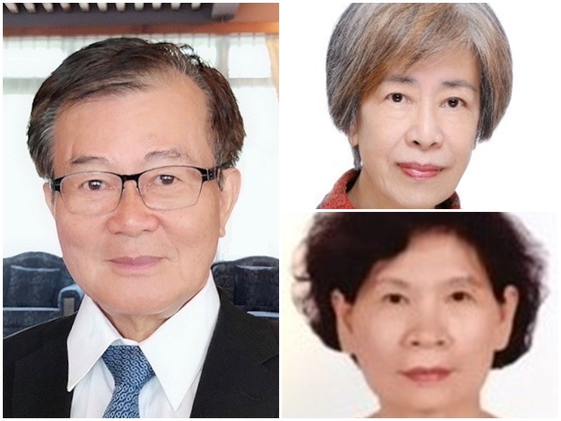 秋の外国人叙勲受章者、台湾の受章者：江春男氏、頼明珠氏、蔡少卿氏