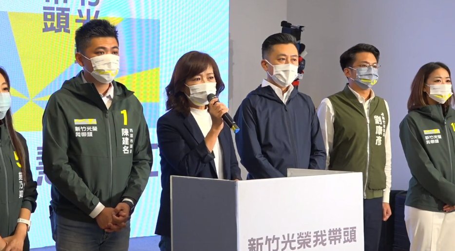 2022統一地方選／沈慧虹氏率いる「新竹隊」、敗北宣言