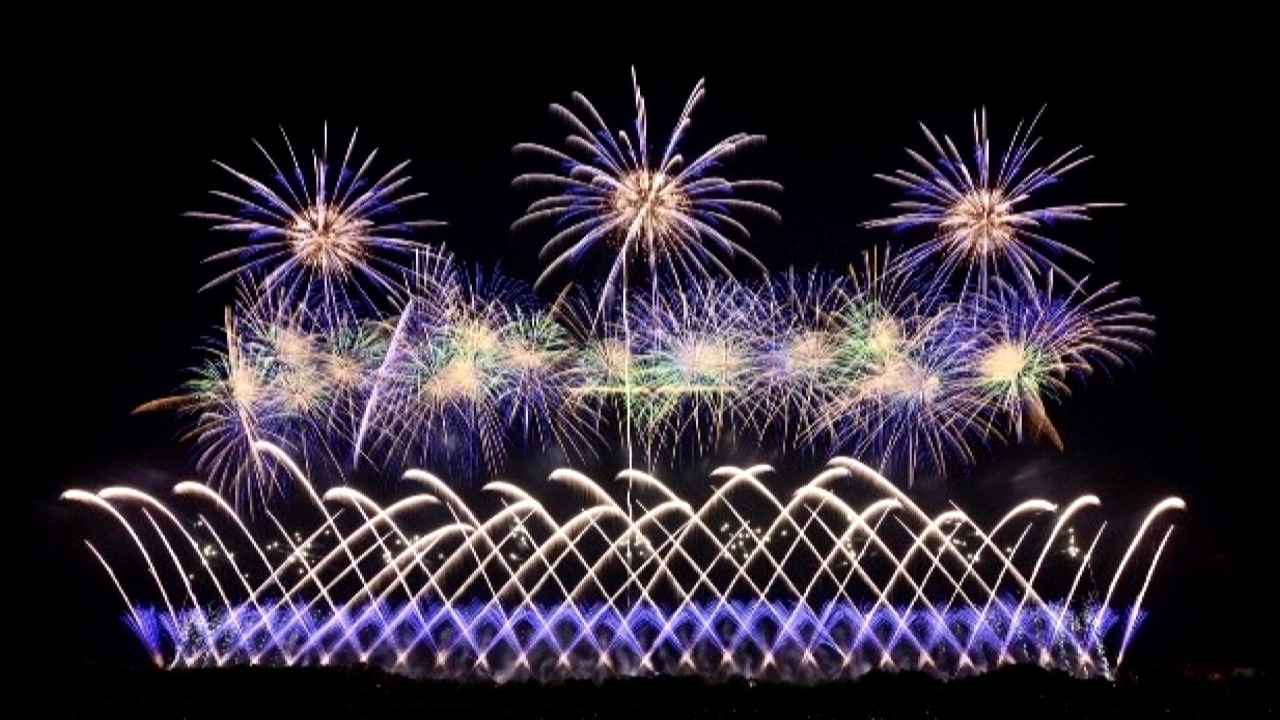 高雄市年越しイベント、8年ぶりに180秒の打ち上げ花火
