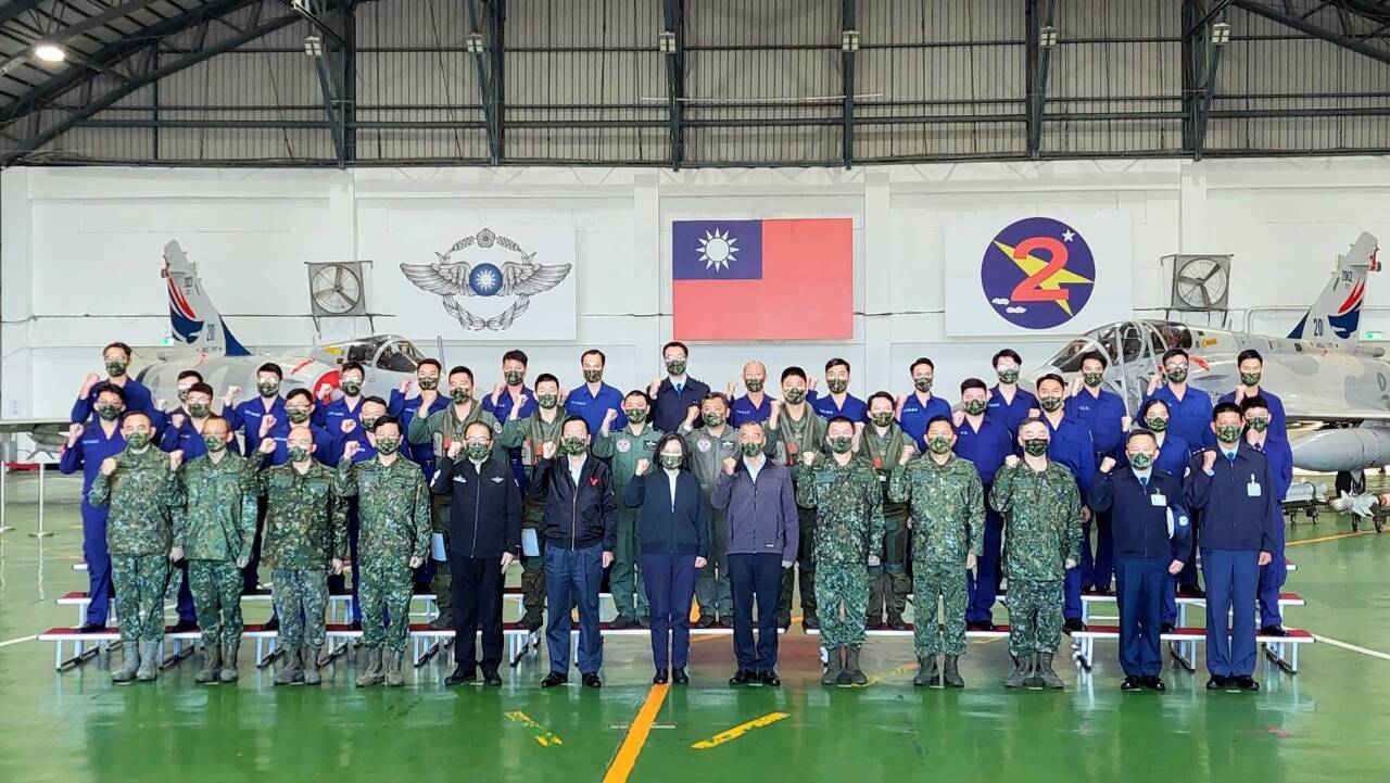 蔡・総統：戦備能力に応じ、国軍の訓練品質や内容を向上