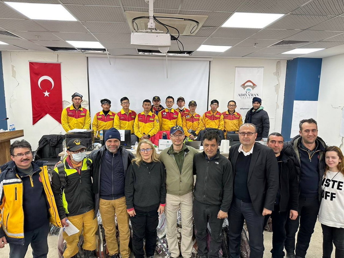 外交部＝トルコ災害救助支援で台湾の心がトルコ国民の心に根ざした