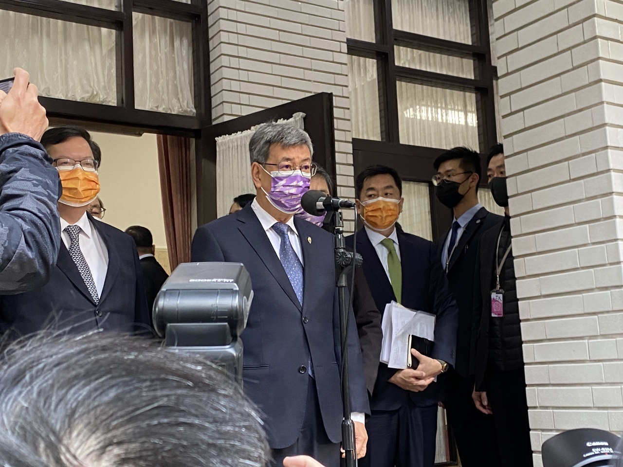 陳建仁・行政院長が初答弁で強靭性の強化を呼びかけ