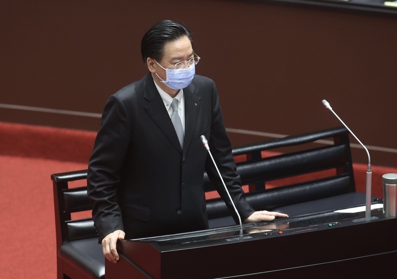 台米国安会の内容　吳・外交部長＝公開しないが双方のコミュニケーションはスムーズ