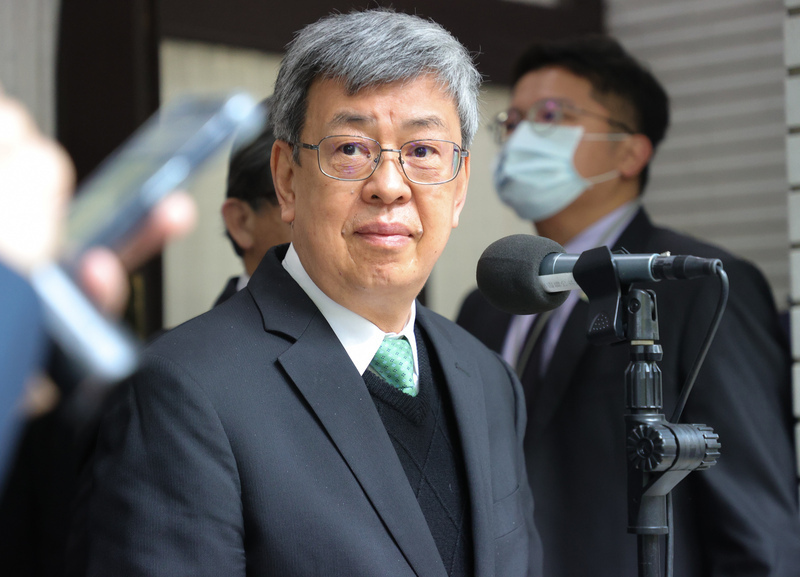 陳・行政院長＝中国は台湾の総意を尊重すべき