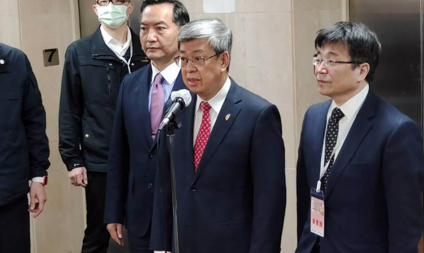 「エコノミスト」台湾の自己防衛決心に疑い、陳・院長：台湾の人々を信頼