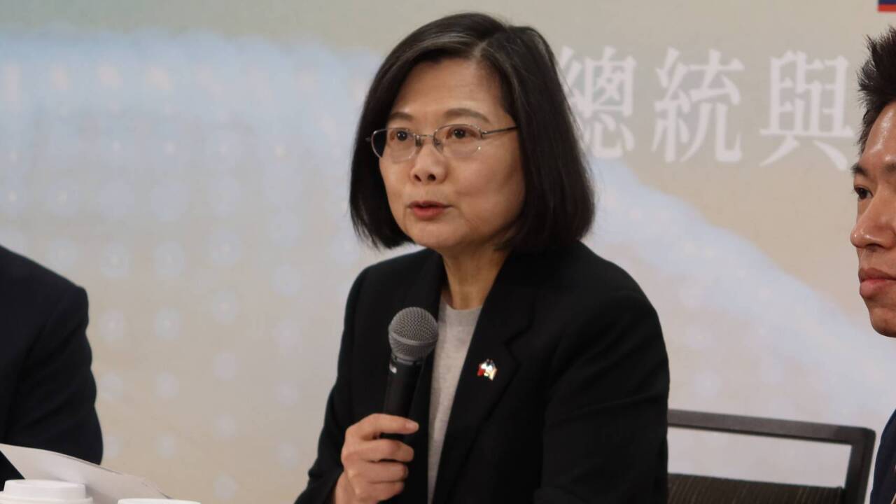 蔡・総統、台湾関連法案について米国会議員と意見交換