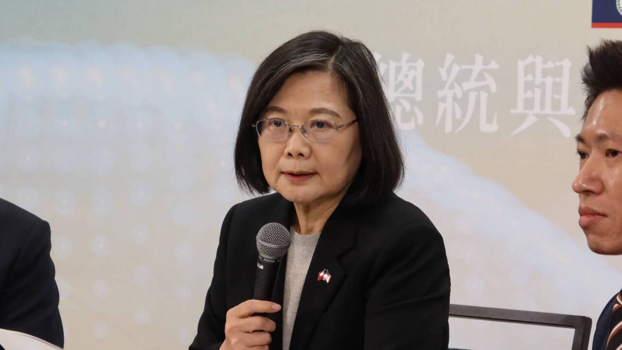 蔡・総統：馬・前総統の「一つの中国」発言は時代遅れ
