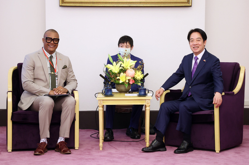 頼清徳・副総統、ハンリー副首相と会談　台湾への支持に感謝
