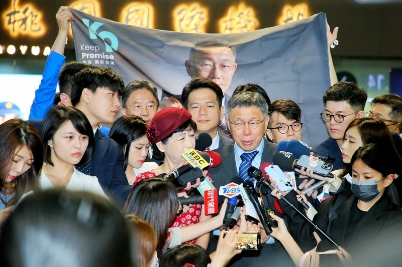 台湾民衆党の柯文哲・党首が訪日、日本に台湾をより理解してもらいたい