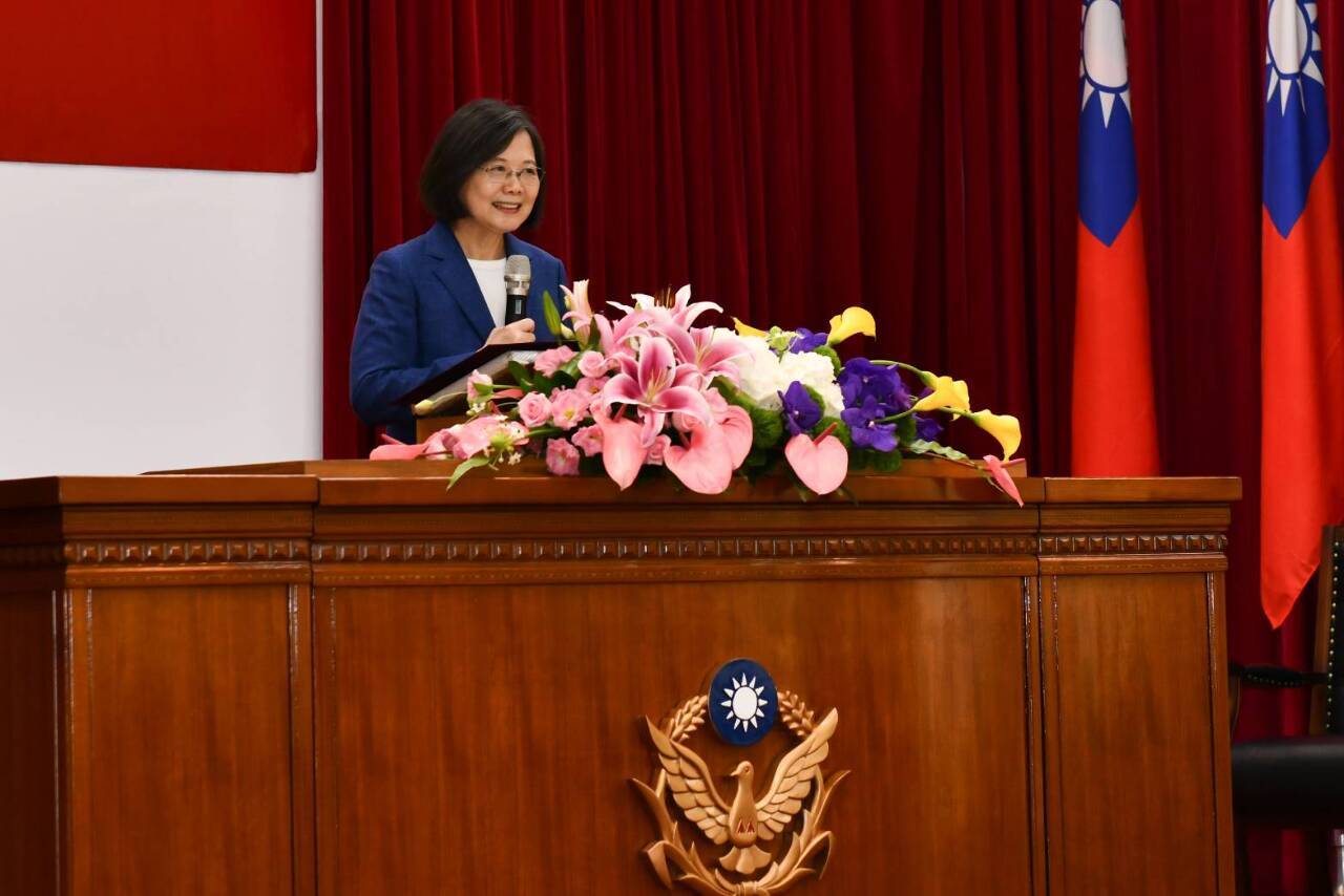蔡・総統：台湾の安全・国民の安心のため警察をバックアップする