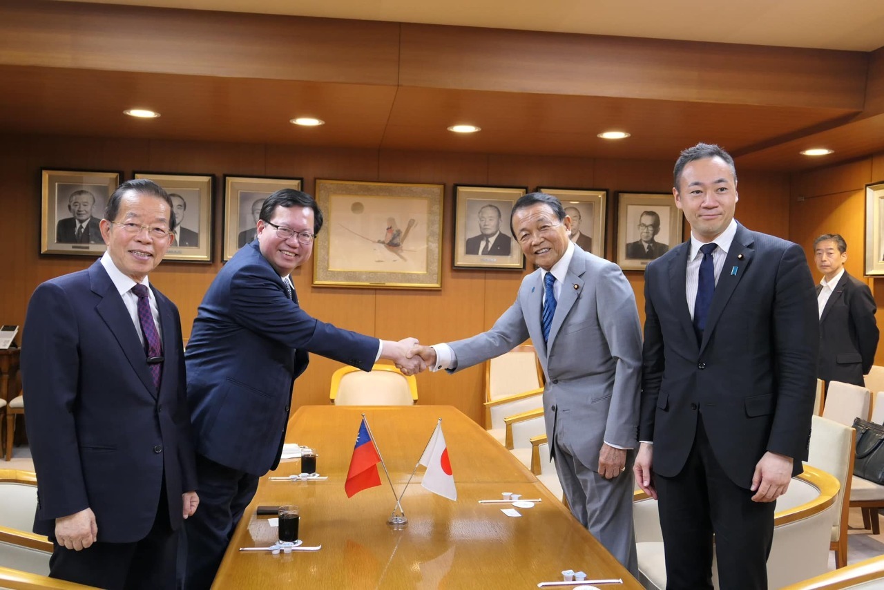 鄭・副行政院長が訪日、1994年以来二人目の高官