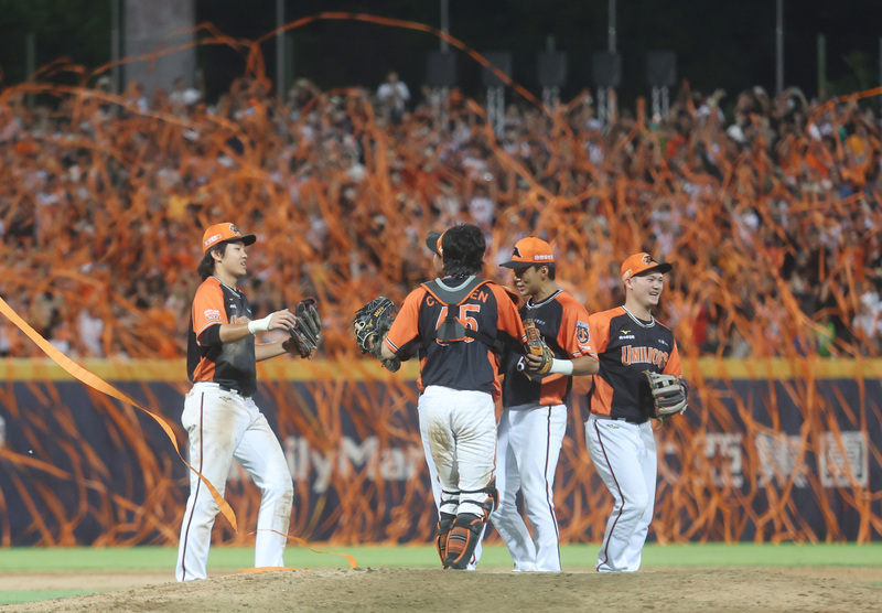 台湾プロ野球、統一ライオンズが16度目のリーグ優勝