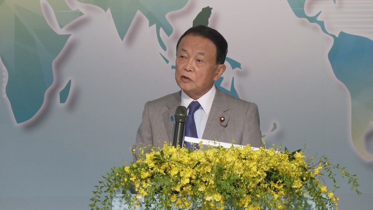 鴻海のテリー・ゴウ氏、「金門平和宣言」を携え麻生副総裁との朝食会へ