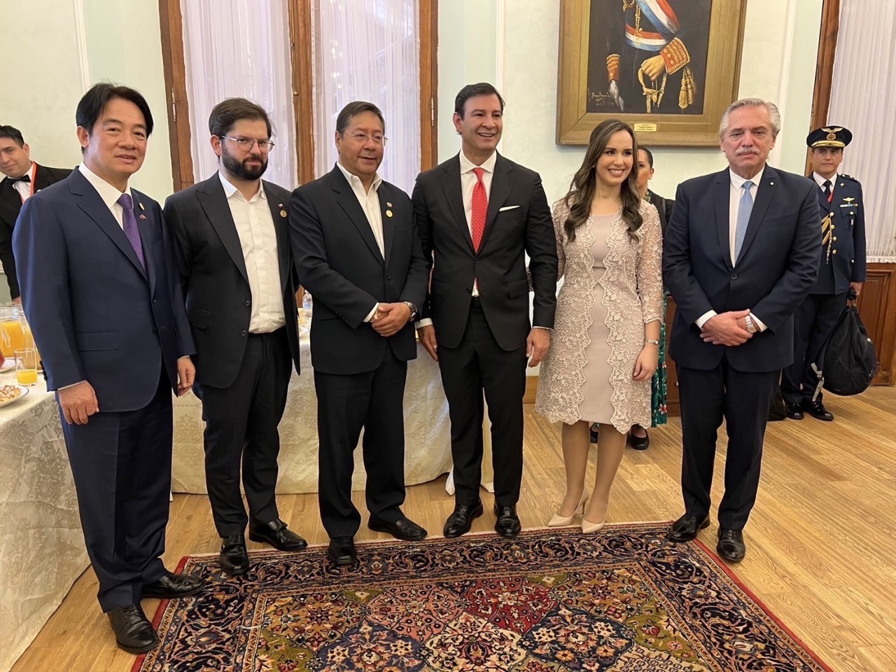 ペニャ新大統領就任演説で台湾に触れる、頼・副総統も各国元首と交流