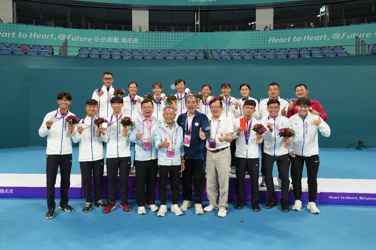 杭州アジア大会/台湾チームがソフトテニス団体とボクシングなどで銀４、銅２