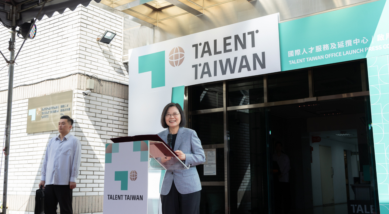 「Talent Taiwan」開設、蔡・総統：各国の人材が台湾で働くことを歓迎する