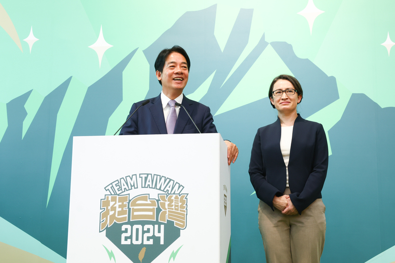 民進党の副総統候補に蕭美琴氏 頼清徳氏と届け出へ