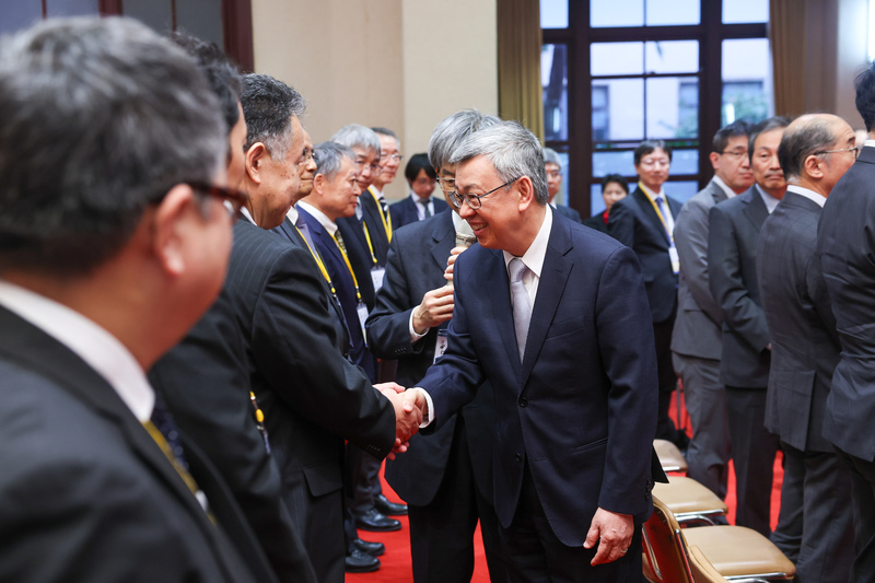 陳建仁・行政院長が日本の専門家らと面会、より多くの連携に期待