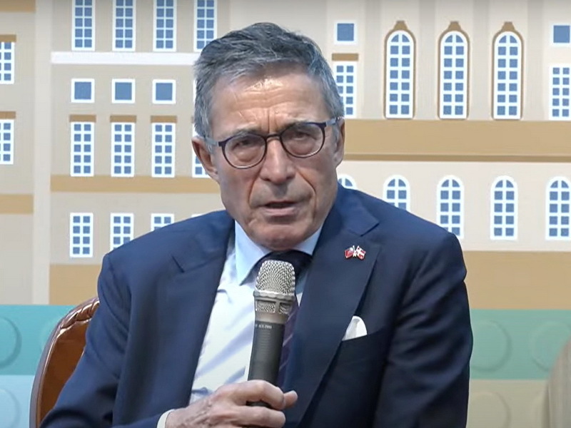 前NATO事務総長がEUに台湾への支持を呼びかけ
