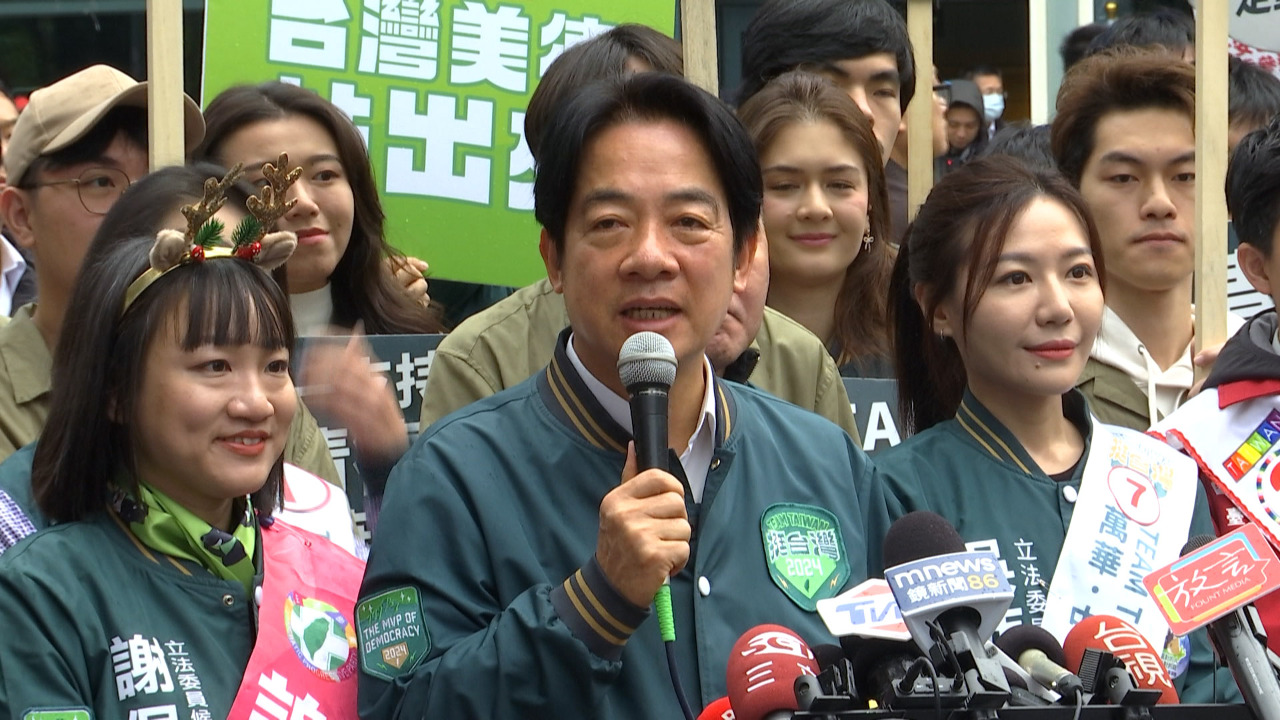 支持者の情熱が強すぎ！頼清徳氏の警護が一層強化