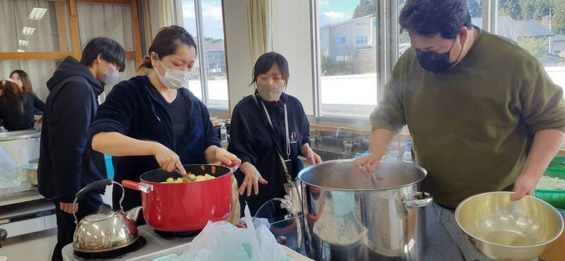 日本・能登半島地震で日本北陸台湾商工会が被災地に支援物資を届ける