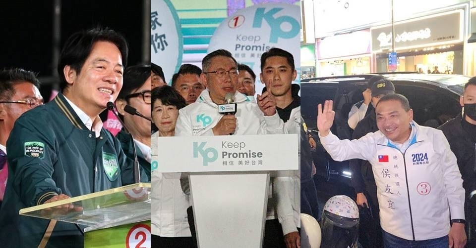 台湾の正副総統選まで5日、各陣営が南部で票集めに
