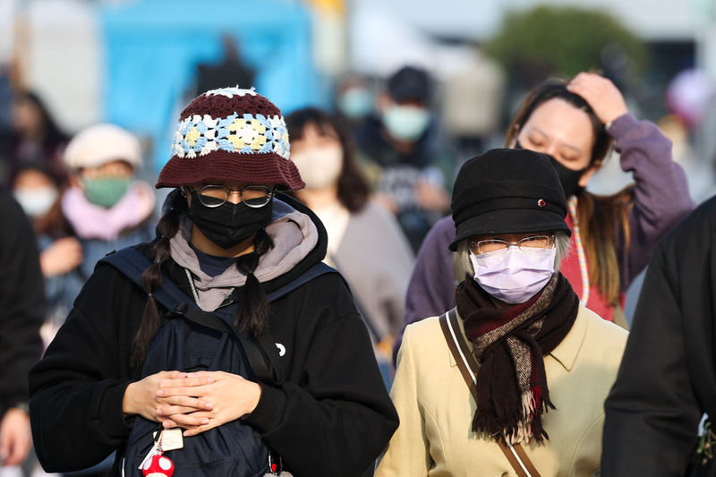 1/13投票日、台湾各地が好天に恵まれ　東部だけが曇り時々雨の天気