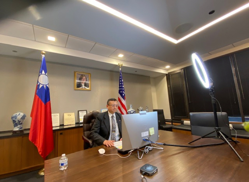 駐シカゴ弁事処長：台米貿易、租税協定締結に期待、米メディアインタビューで