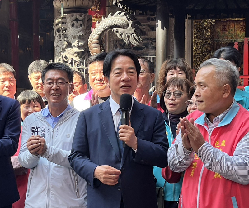 賴清徳‧副総統は高雄で支持に感謝、地域のさらなる発展に期待