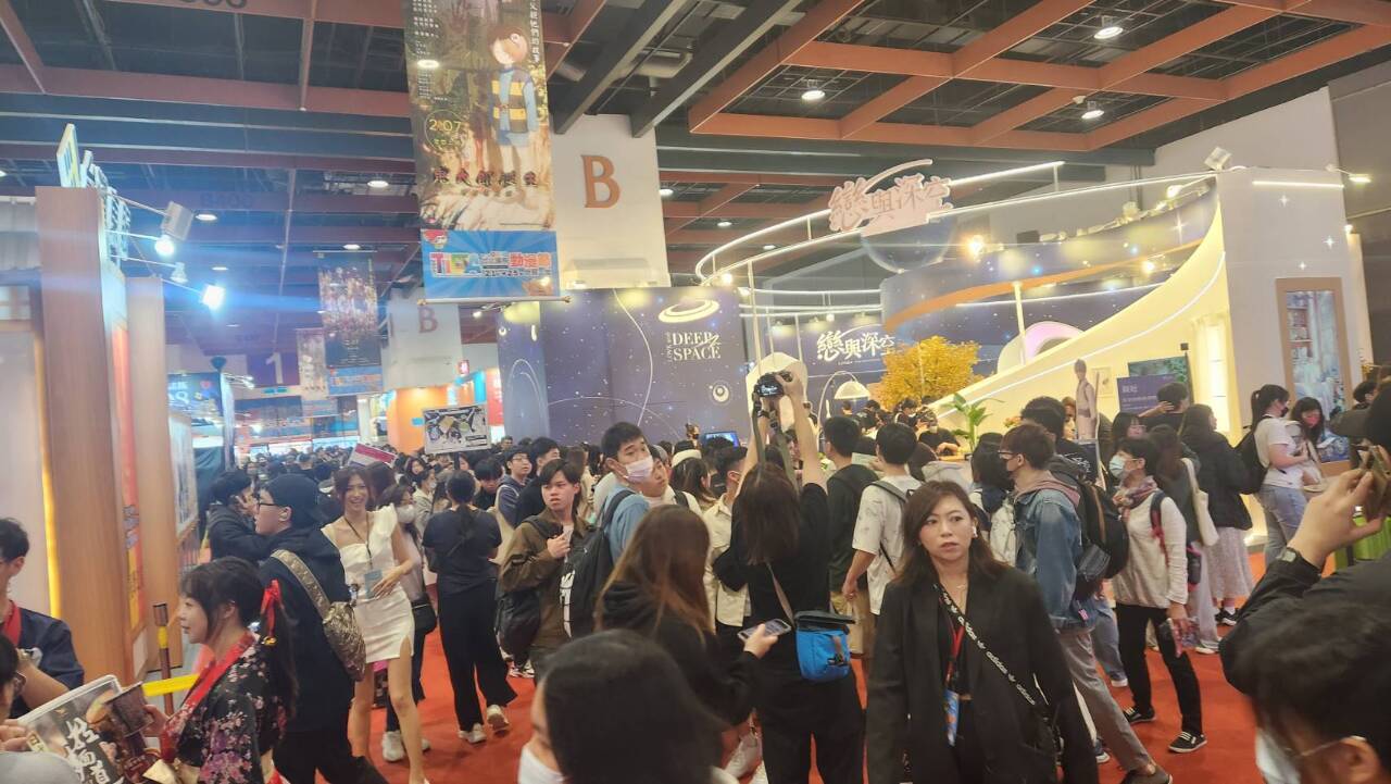 「台北国際動漫節」に1万人以上、若者ら：文化幣を使い切るチャンス