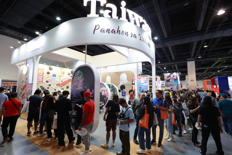 観光署がフィリピン旅行博で台湾観光をPR、ブースは賞を獲得