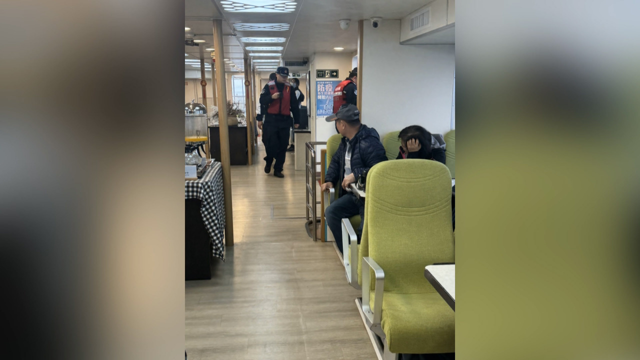 金門のクルーズ船で34分間の緊張！中国海警が乗船検査