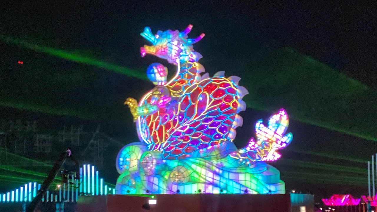台湾ランタンフェス「龍耀台南」、16年ぶりに台南で開催