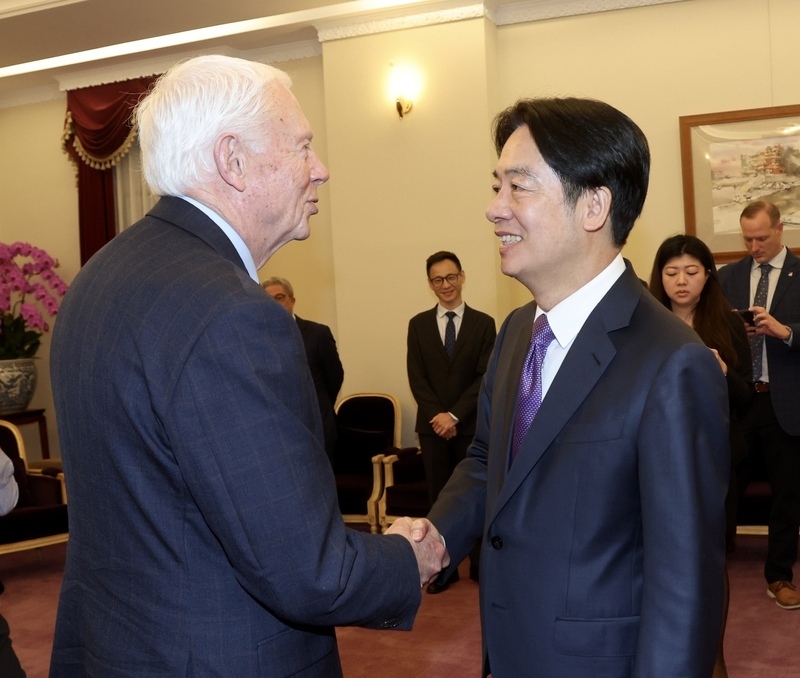 頼・副総統と蕭・次期副総統が米下院議員と面会　インド太平洋地域の安定のため米国の台湾支持を期待