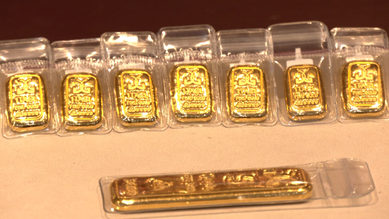 台湾内の金価格がもうすぐ3.75gあたり1万元に