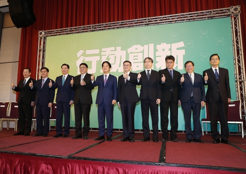 頼・副総統が国家安全保障の関連人事を発表、心が通じ合うパートナー