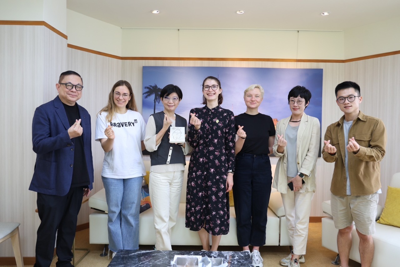 ウクライナ自由民主連盟の代表団がRtiを訪問、双方の交流を強化