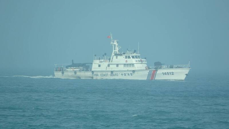 中国の艇隊が離島・金門の禁止・制限水域に侵入