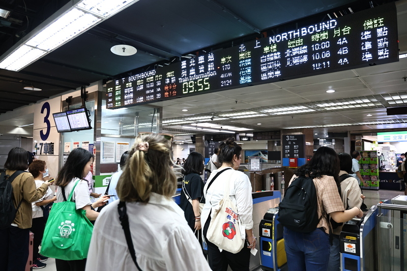 母の日、台湾鉄道の利用者数が近年最多の延べ300万人を突破の見通し