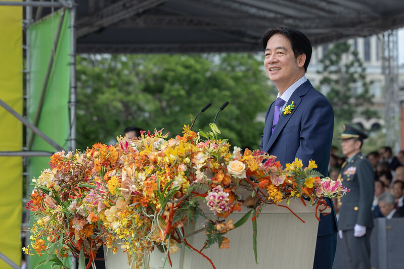 頼清徳・総統が就任演説を発表、「民主的で平和で繁栄した新台湾を建設」