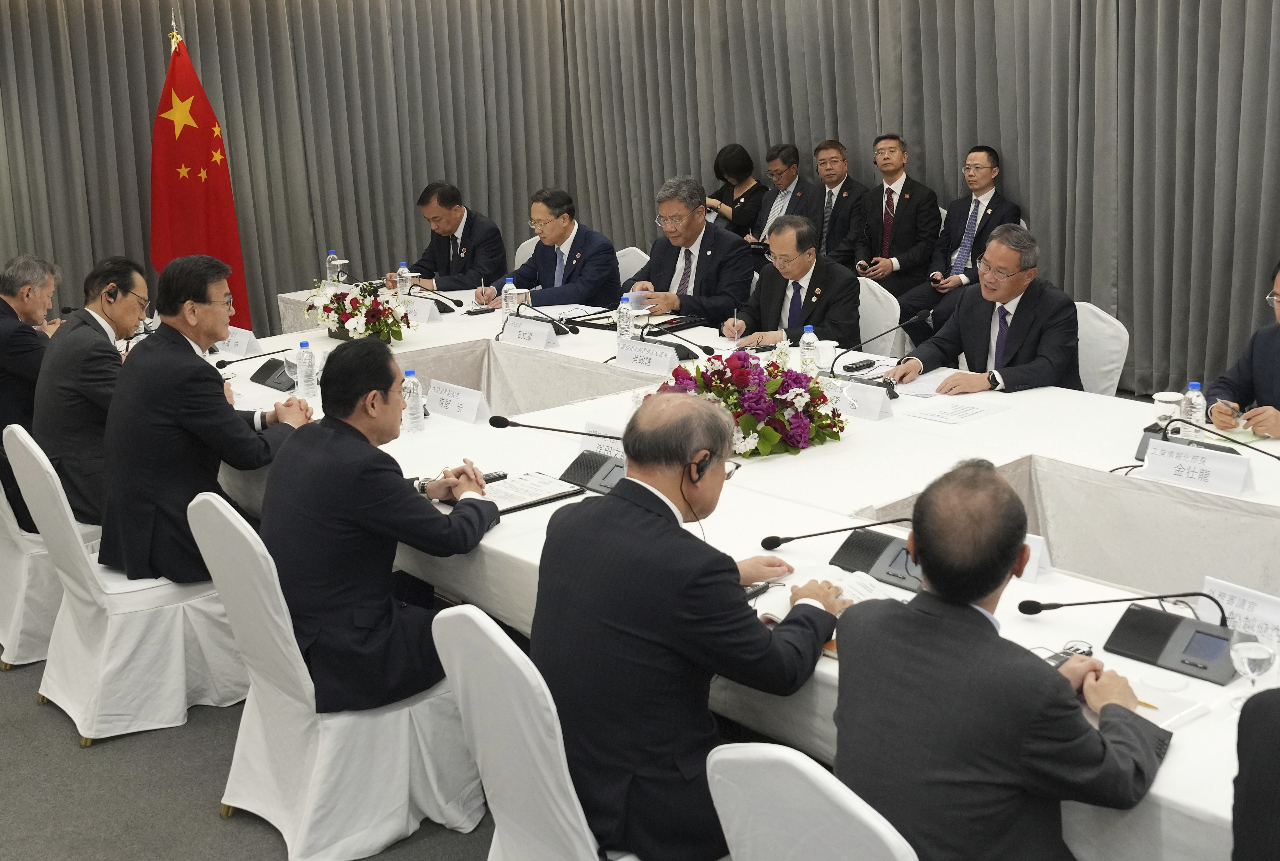 日中首脳会議、新たな二国間の経済ハイレベル対話開催に合意