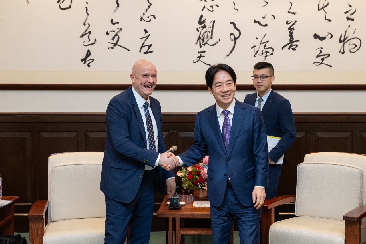 国際平和財団がノーベル賞受賞者を台湾に招待、頼‧総統：国際社会との繋がりを深化