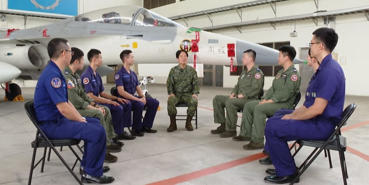 頼・総統：国軍は平和の為に訓練、民主、自由守るために準備