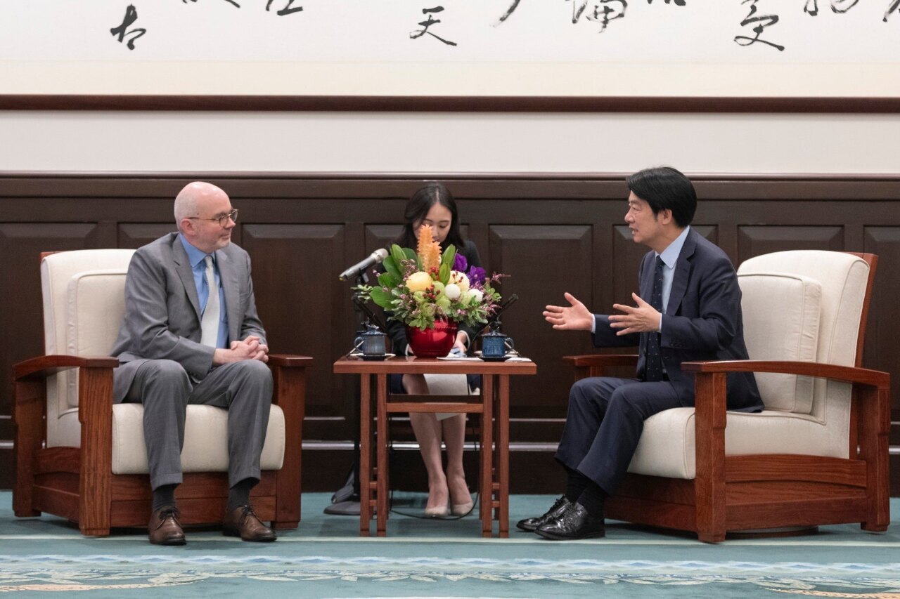 AIT新所長が表敬訪問、頼・総統：台米関係の更なる向上に期待